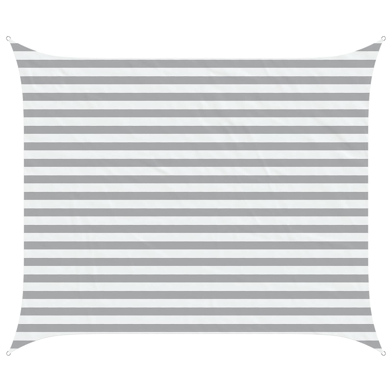 vidaXL Sun Shade Sail PU coated oxford Rectangular, Outdoor Shade, UV-Resistant, Rectangular Canopy, Polyester Cover, Modern Terrace, Water Resistant Poolside