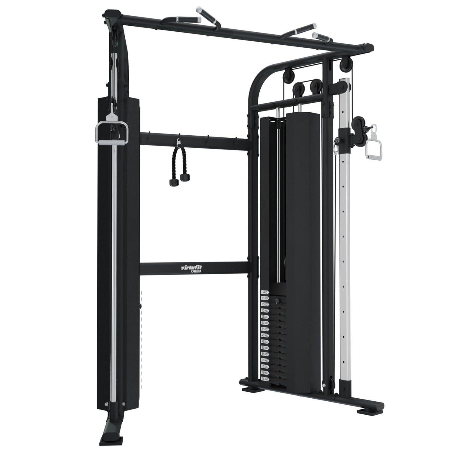 VirtuFit CC100 Kabelzug-Crossover – zweifach verstellbare Seilrolle – Funktionstrainer