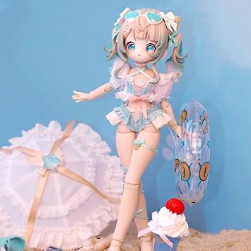 Sugary Girls Series 1/8 MJD Blind Box Mystery Box Dolls Action Anime Figure BJD Dolls Cute Figures Collectibles Birthday Gift (Two Boxes)