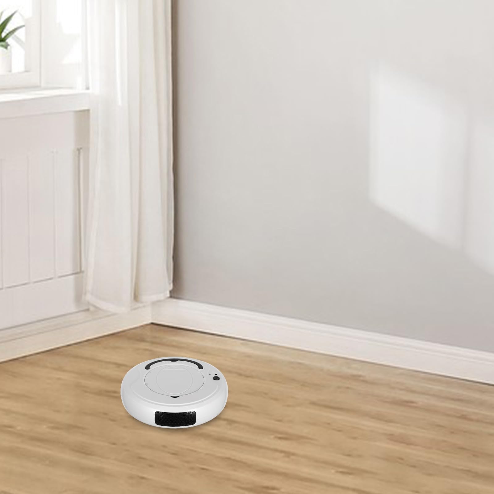Zerodeko Aspirador Automático Inteligente y Sistema de Evitación de Obstáculos Robot Diseño Ruido para Limpieza de Polvo y Alfombras en Hogar
