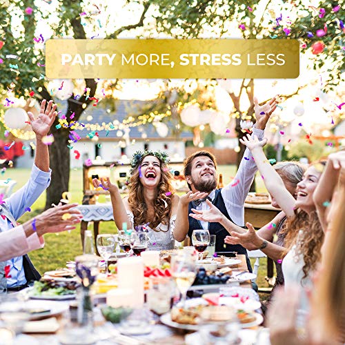 125-Piece White And Gold Floral Fancy Plastic Plates Disposable With Silverware, Elegant Dinnerware For Weddings, Holiday Party China, Set Of 25 Dinner + Salad Plates, 25 Spoons, 25 Forks, 25 Knives #TOP4