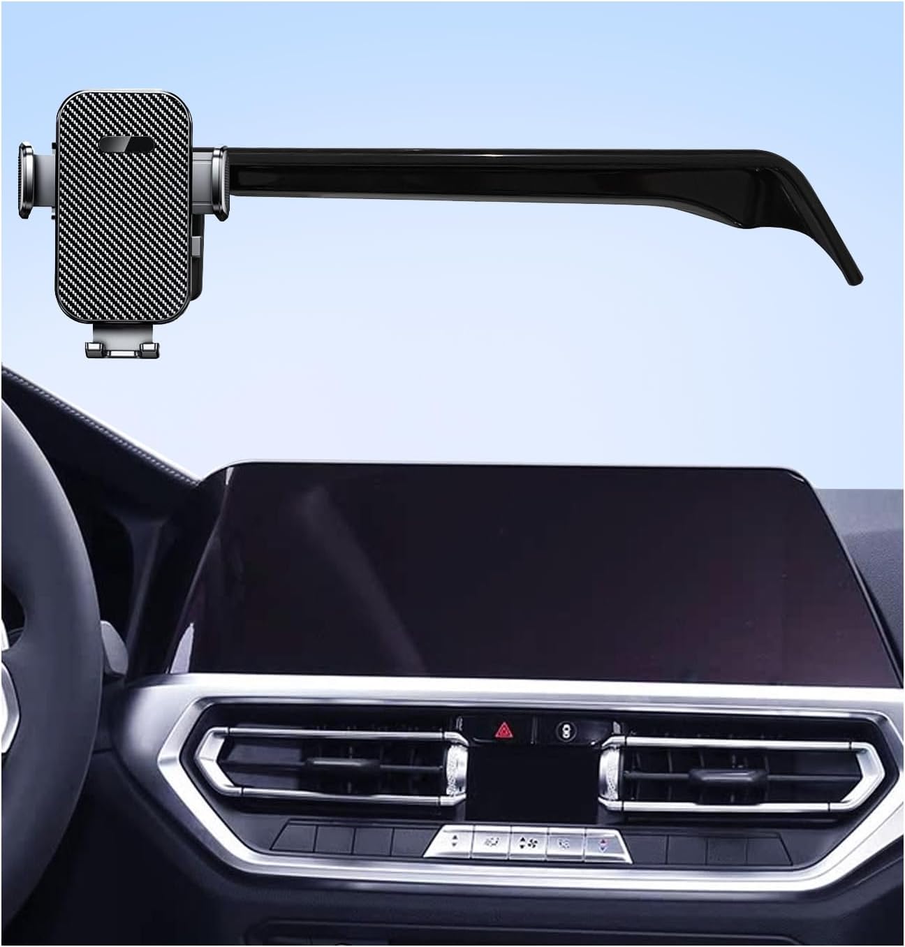 Car Phone Holder for BMW 3 Series 2019-2022 Accessories,10.25-inch Screen Fixed Clip,Ultra-Stable Clip with Anti-Shake,360° Rotation Smart Phone Mount