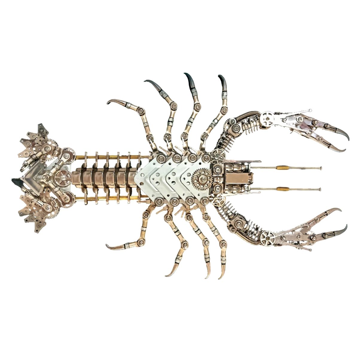 Rompecabezas 3D de metal con insectos biomecánicos, Steampunk, alicates mecánicos de punta de aguja, kit de modelo STEM, regalo coleccionable ideal para adultos y adolescentes (830 piezas)