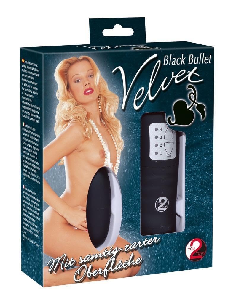 Orion 562661 Vibrating Bullet Velvet Black