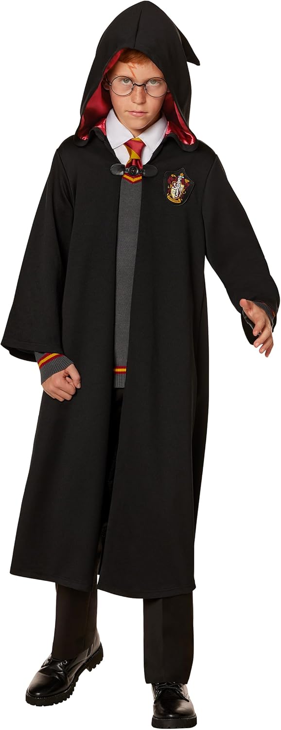 Spirit Halloween Harry Potter Kids Costume Bundle| Officially licensed | Harry Potter Outfit | Wizard Costume