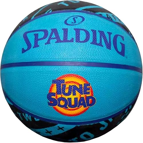 Miniatura 2 de Spalding Space Jam Tune Squad Bugs Ball 84605Z Unisex Baloncesto Balón, Azul, 5 EU