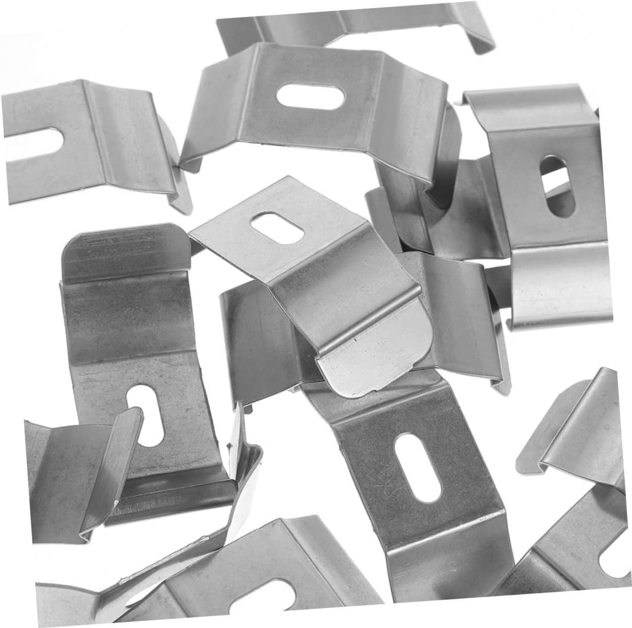 Zerodeko 50pcs Vertical Blind Top Bracket Fixing Clamp for Curtains Mounting for Various Styles Secure and Stable Window Accessories