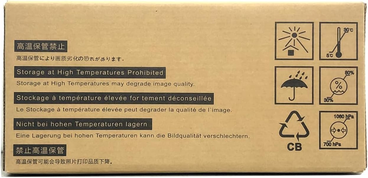 UPP110HG High Gloss Video Ultrasound Printer Paper Type V Black and White Thermal Film Compatible for Sony UPP-110HG 110mm x 18m (10 Rolls)