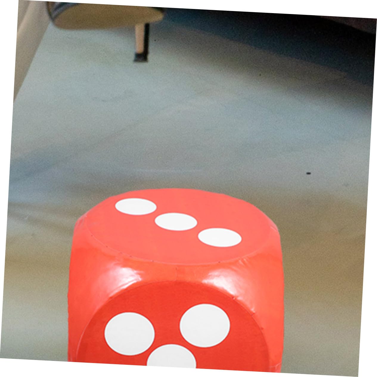 Dados de Espuma de Gran Tamaño Rojos para Enseñanza y Juegos de Fiesta Material Seguro y Uso Versátil para Adultos y Niños