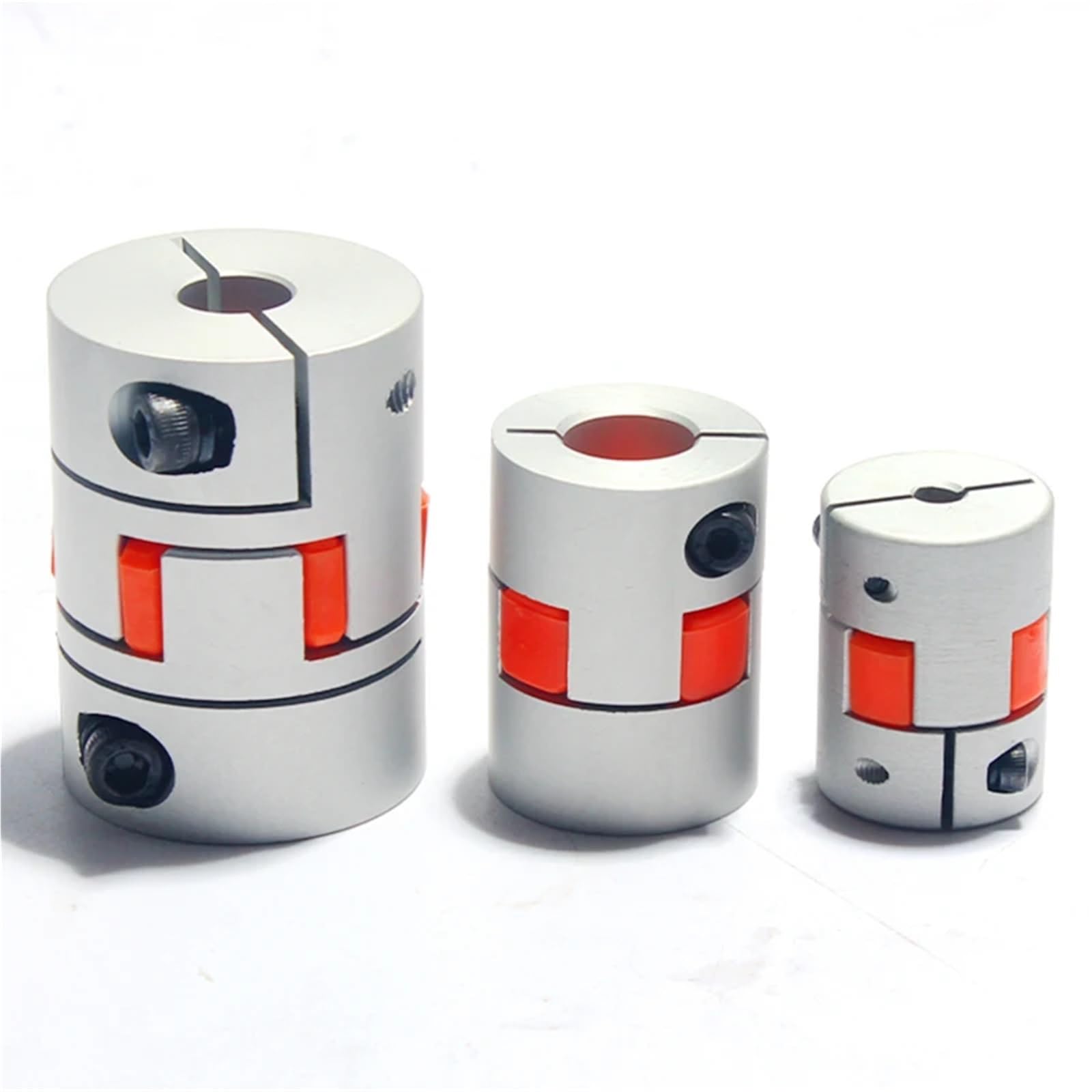 Coupleur flexible en aluminium à quatre mâchoires D30L40, codeur CNC, 8/9/10/11/12/12,7 mm, 1 pièce(7x14)