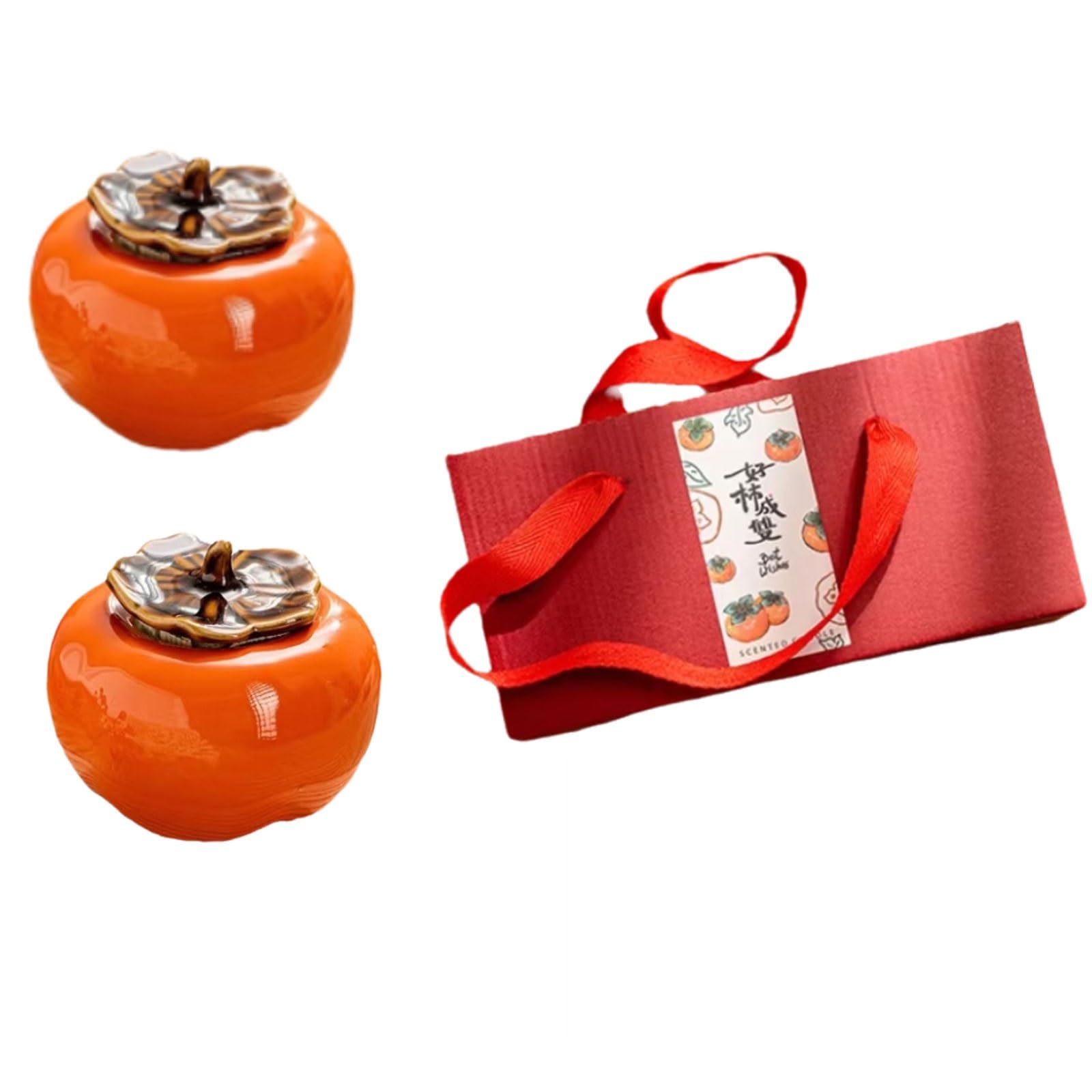 Velas de cerámica hechas con cera de soja y aceites esenciales, vela de aromaterapia reutilizable, velas en tarro creativas, decoración del hogar(Freesia,2PCS)