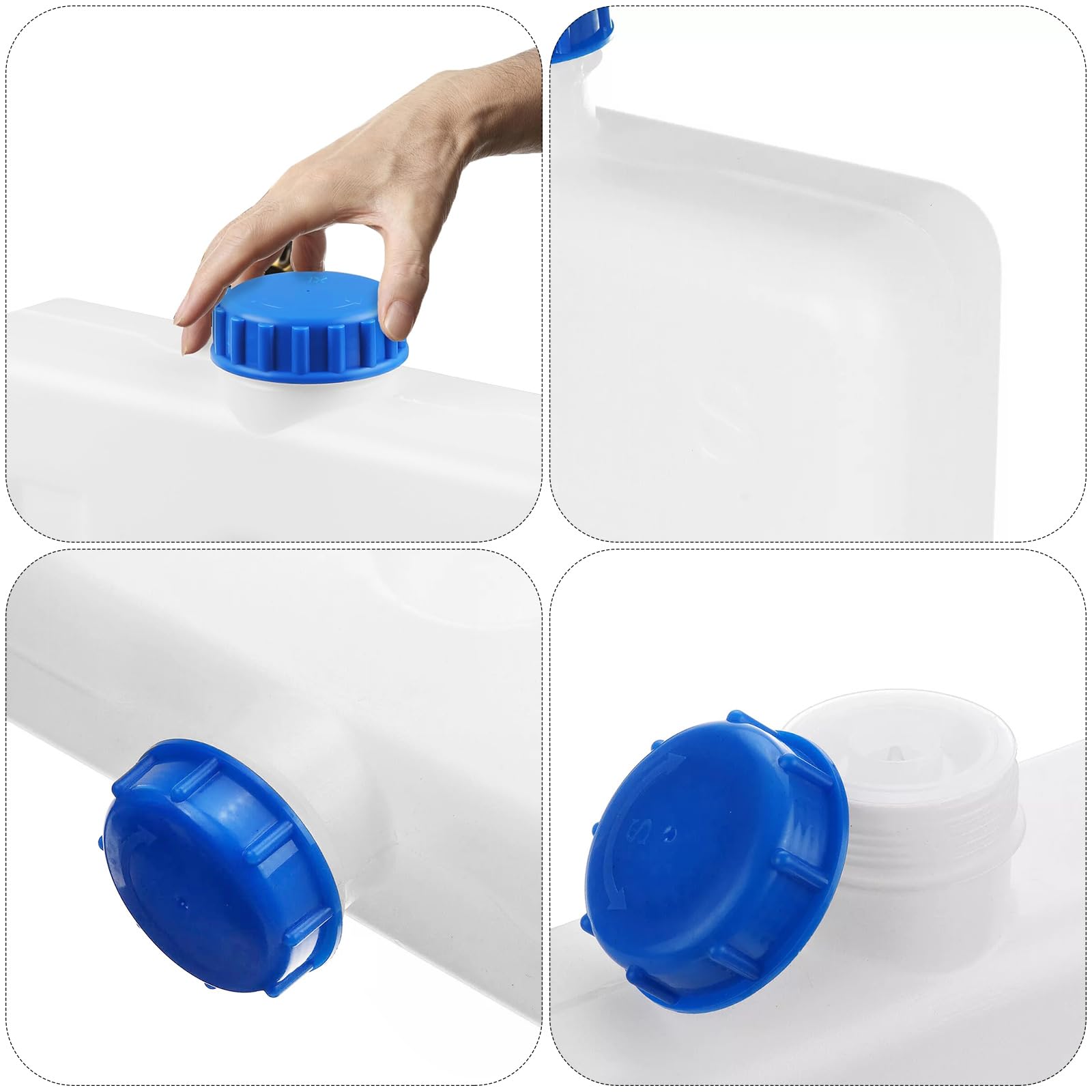 Depósito de gasolina de aceite calefactor de plástico de 10 L, tanque de gasolina de plástico, tanque de combustible de aceite calefactor para coche, calentador de cabina diésel, automóvil, camión