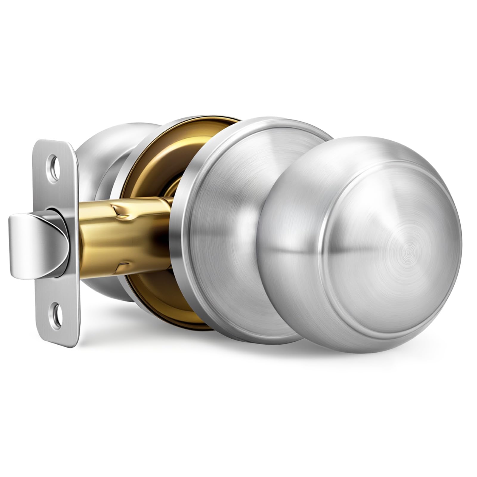 Black Door Knobs, 10 Pack Privacy Door Knobs Interior — Amazon image 19