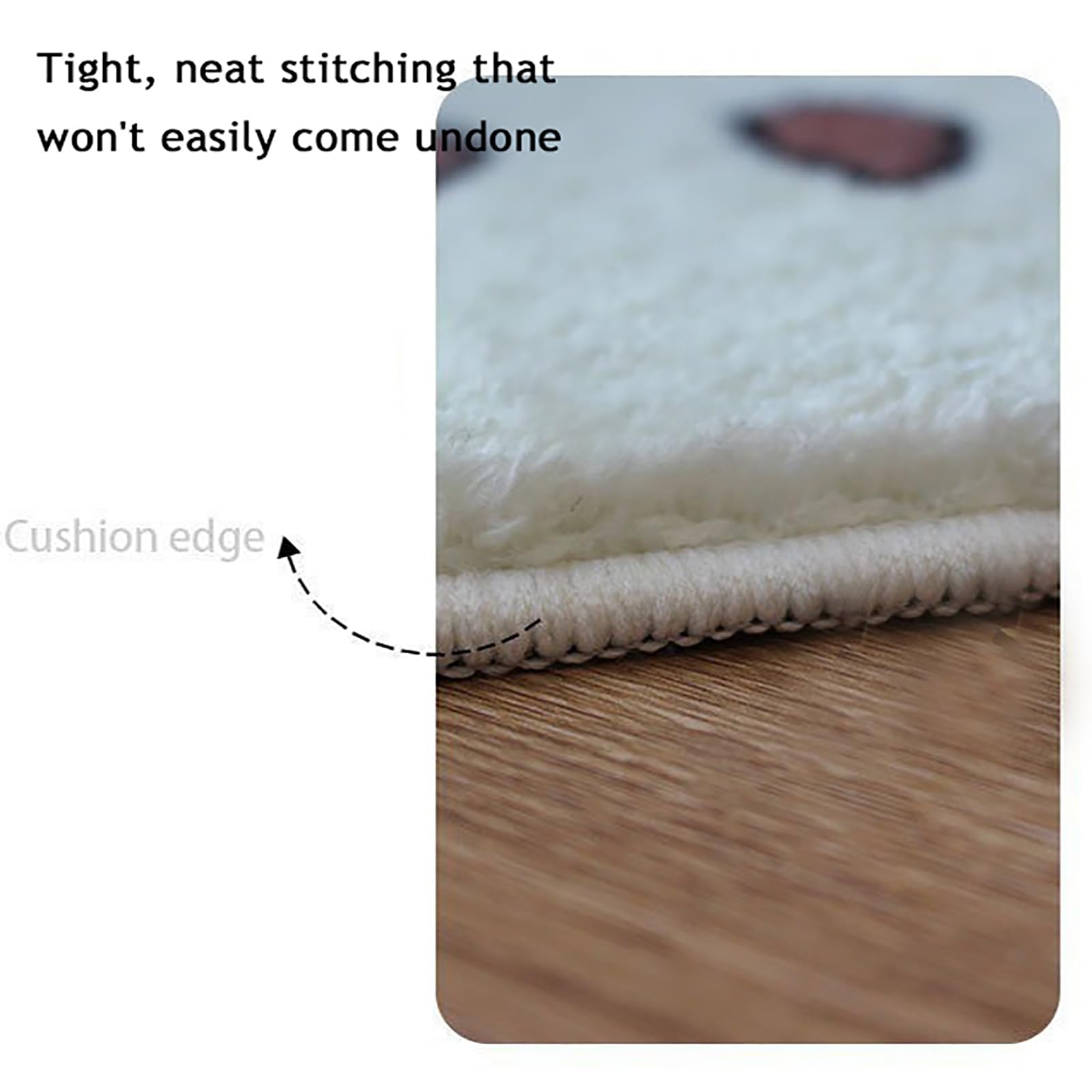 Generico Tappeto Bagno in Cashmere Sintetico,Ovali Antiscivolo Ad Asciugatura Rapida,D,80x120cm(31x47inch) | Assorbente, resistente alle macchie