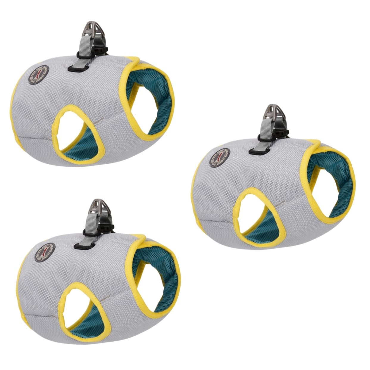 Angoily 3pezzi Gilet Rinfrescante Estivo Per Cani Gilet Traspirante Per Cani Di Taglia s Design Refrigerante Per Attività All Aperto Facile Da Indossare e Rimuovere Materiale Confortevole