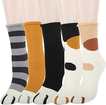 Benefeet Sox Women Wool Socks Girls Vintage Winter Warm Thermal Socks