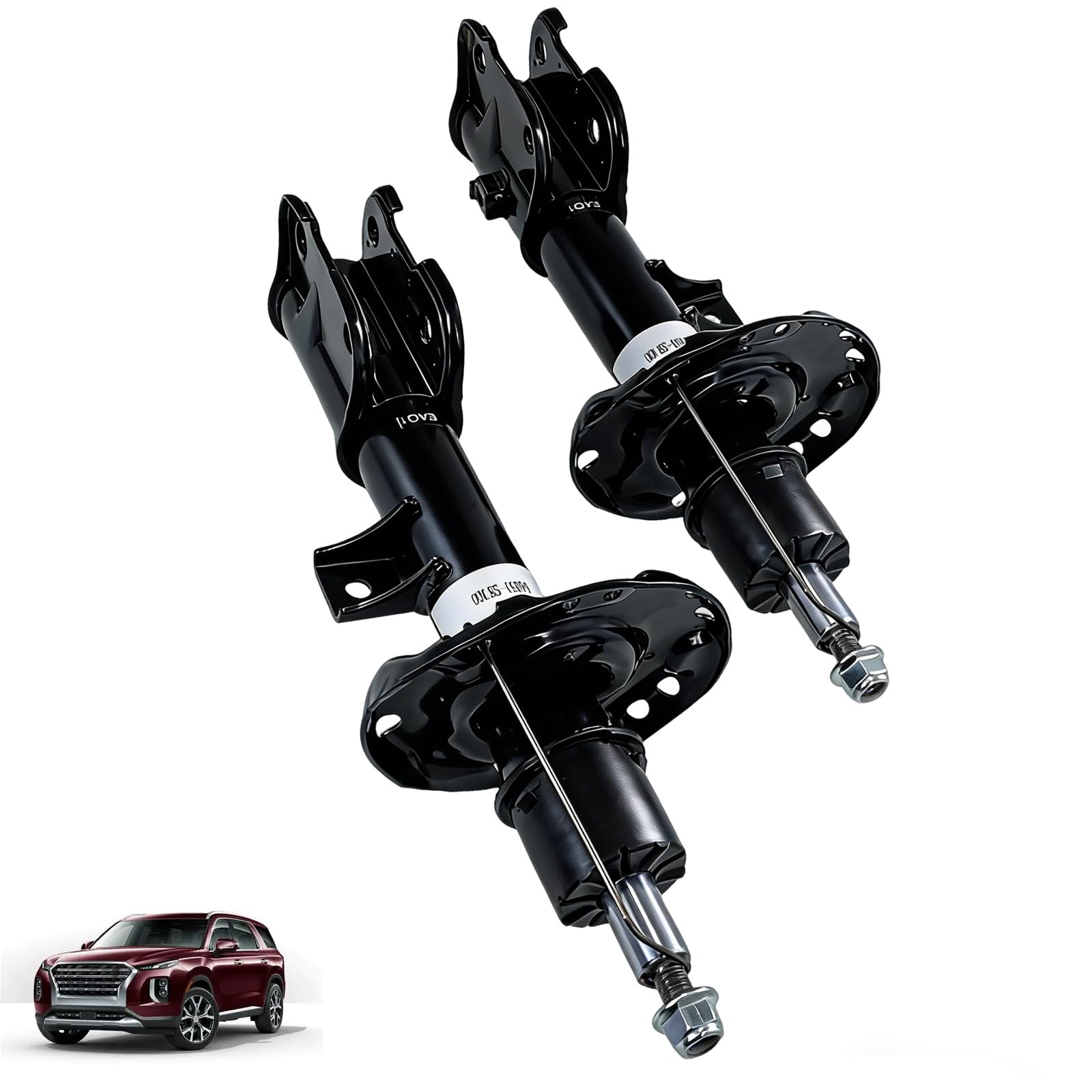Amazon.com: Front Struts Shock L+R Compatible with Hyundai