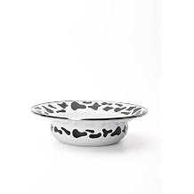 Emaylab M tilda Koleksiyonu  nek Desenli Emaye Makarna Taba  24cm 800ml