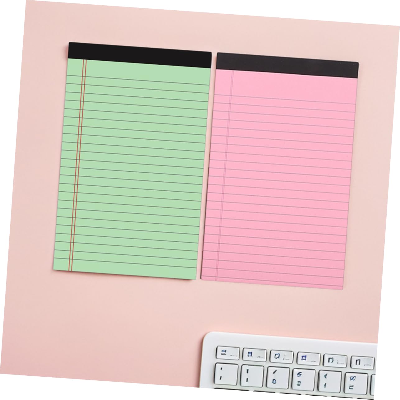 SOIMISS 6pezzi Blocchi per Appunti Legal Righe Strappabili per Appunti Righe Quaderno Diario Materiale Scolastico Blocco Note di Carta Quaderni Legali