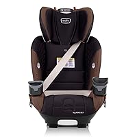 Vista 4 de Evenflo EveryFit/All4One - Asiento convertible 3 en 1 para automóvil con funda de limpieza rápida (marrón Belmont)
