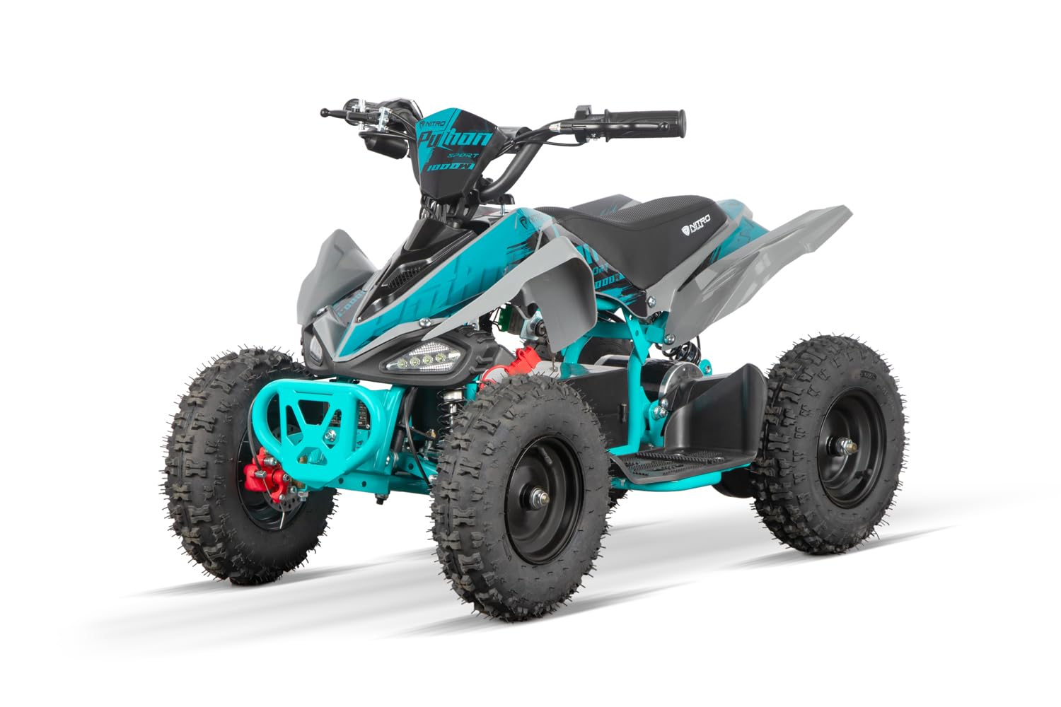 1000W 36V Eco Quad Python 6' Sport, Farbe:Grün
