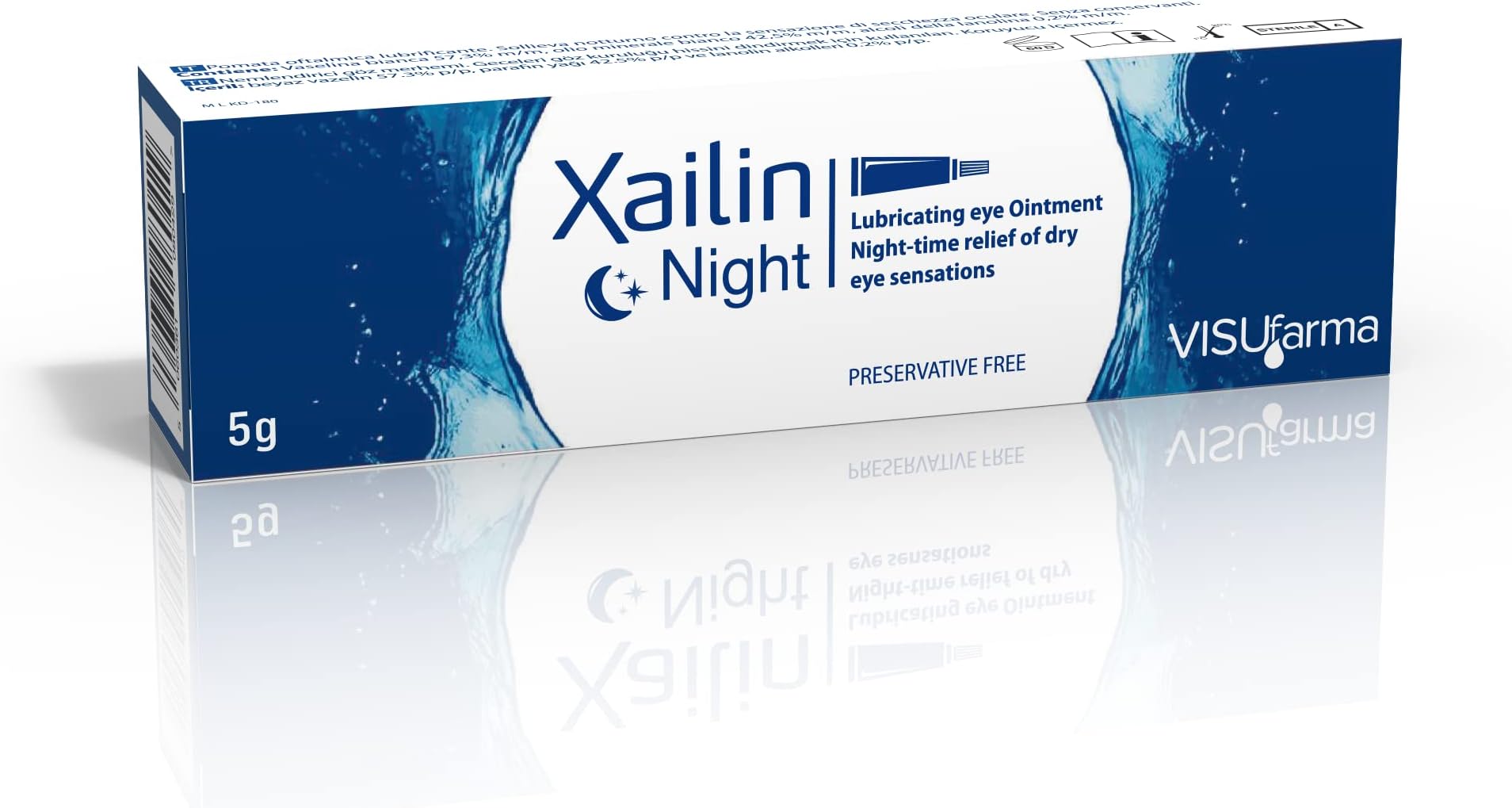 Night Lubricating Eye Ointment 5g - by Xailin