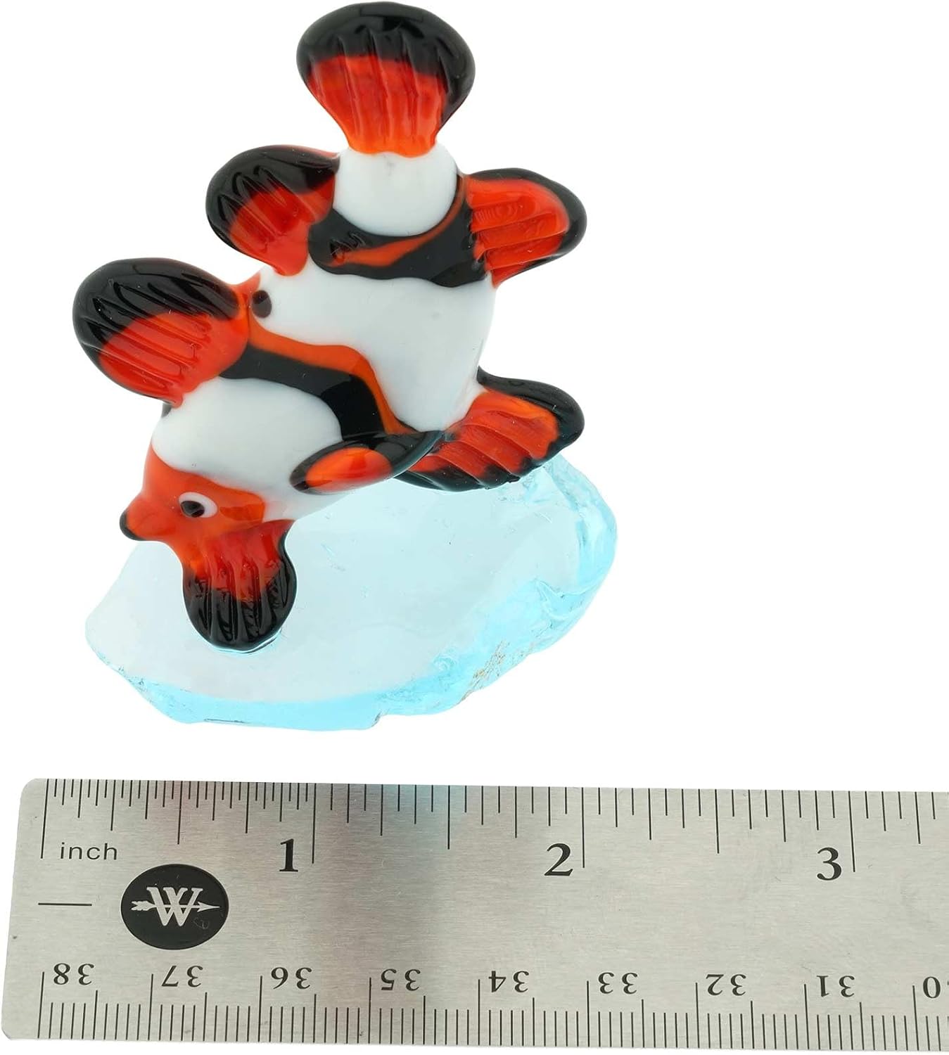 GlassOfVenice Murano Glass Venetian Clownfish