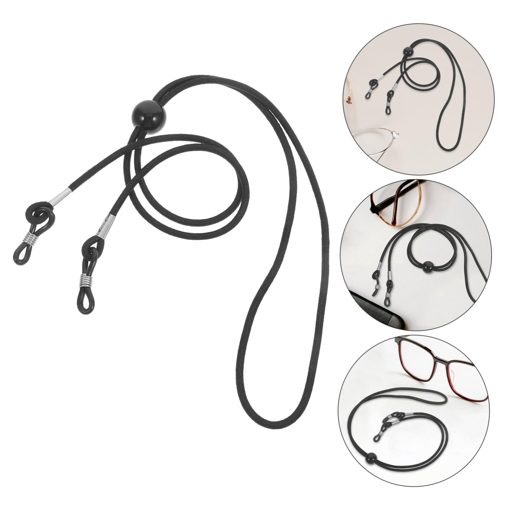 iplusmile 50pezzi Cinturino Per Occhiali Elastico Occhiali Lanyard Design Elegante e Pratico Per Uomo e Donna Per Mantenere e Mascherine Sempre Portata Di Mano