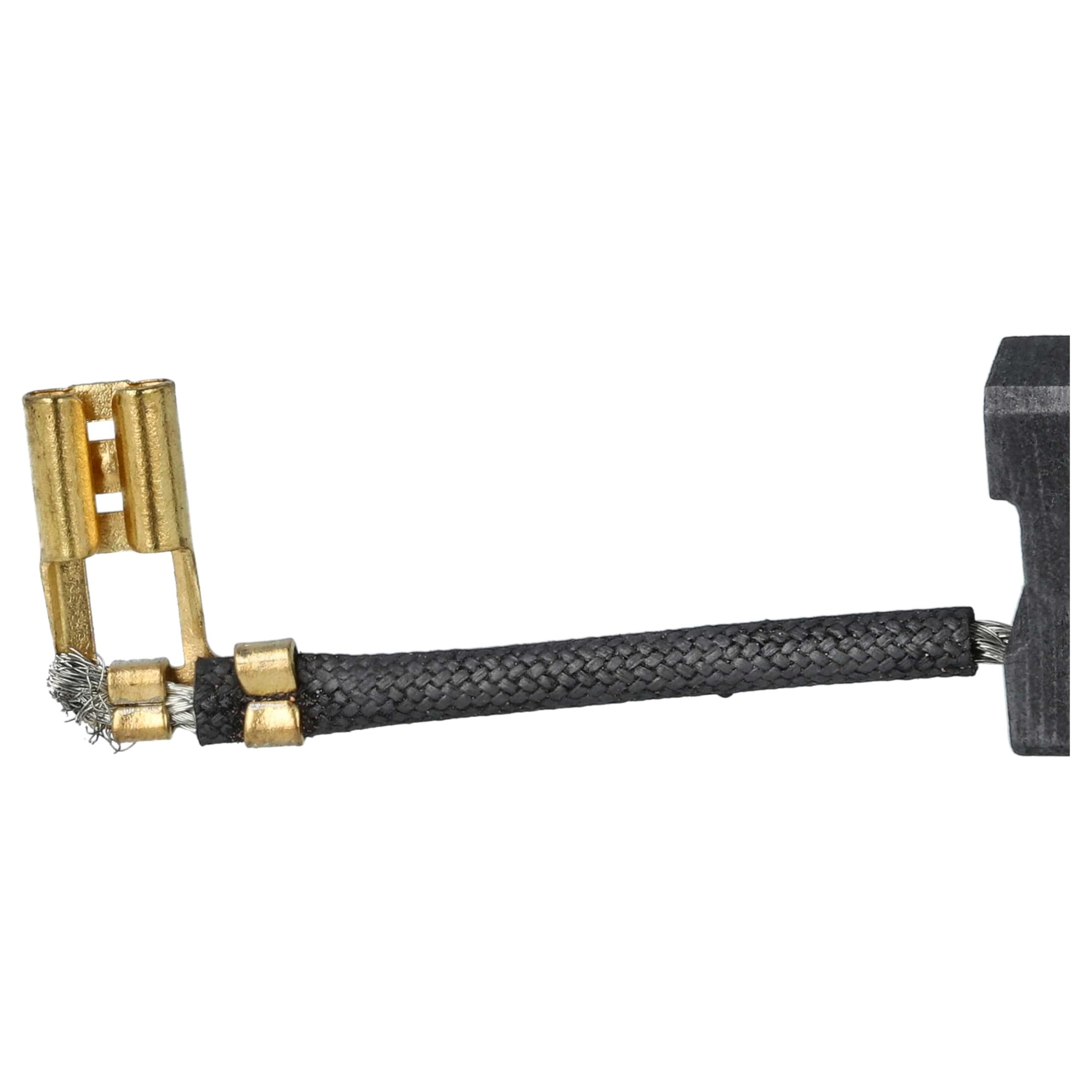 Vhbw 2x Balais Charbon 6,2 X 10 X 16 Mm Remplace Festool