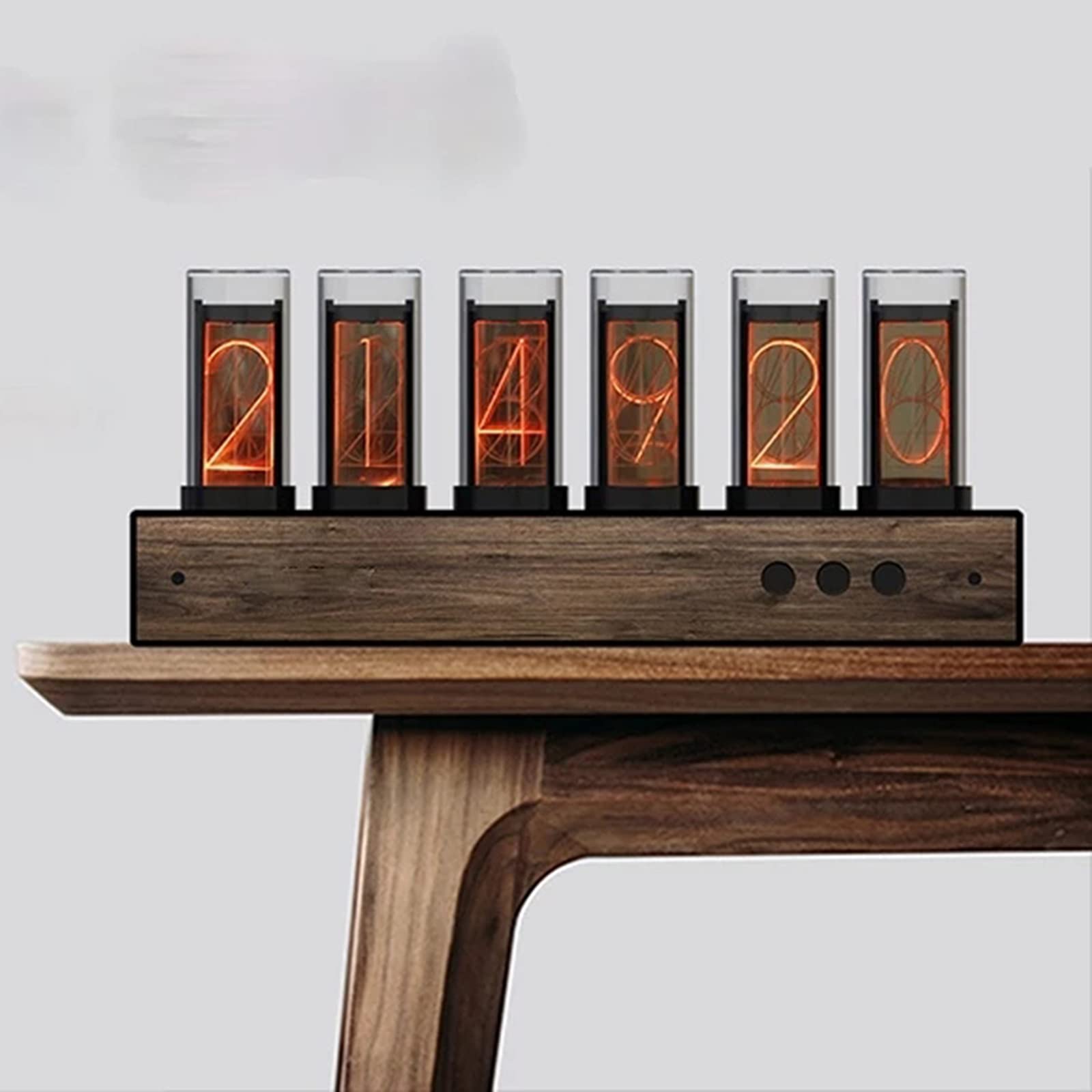 Buy Nixie tube clock,6 Bit RGB LED Glow Digital Clock Nixie Tube Clock