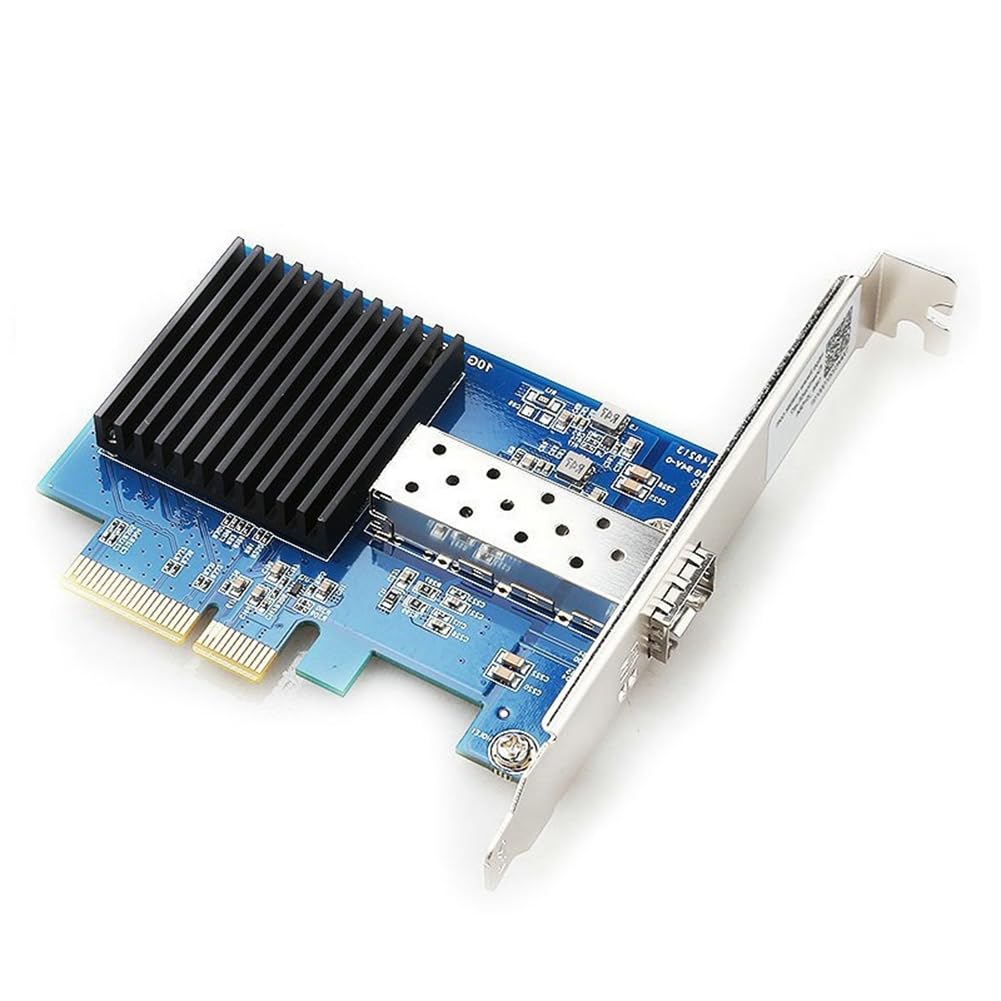 Scheda di Rete PCI-e 4.0 4X con Chip RTL8127 10G Ethernet, Adattatore di Rete + Singolo per PC, Scheda di Rete Gigabit Ethernet Express.
