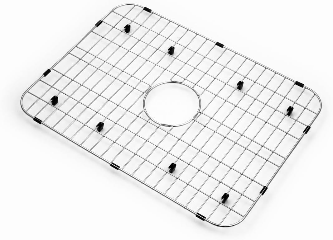Houzer BG-7500 - Stainless Steel Wirecraft Bottom Grid for Houzer Sink Model PTS-2600, Durable Sink Protector Rack for Dishes, Utensils, and Kitchen Accessories