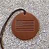 Air Flair | Leather Car Air Freshener | Old Glory | American Flag (Leather Scent)