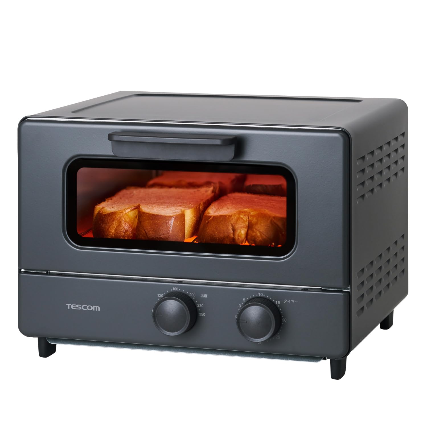 Amazon | テスコム トースター オーブントースター 4枚焼き 1200W 30分