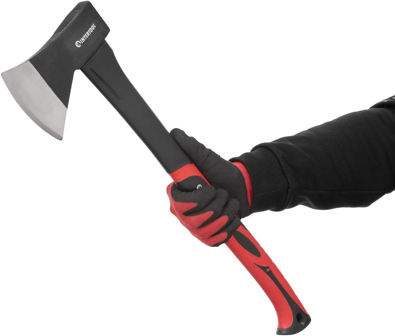 INTERTOOL 24-Inch Chopping Axe | Medium Size Felling Ax for Wood Splitting
