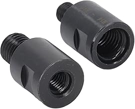 Adaptadores de Broca de Rosca de 2 Peças M10 a M14 e M14 a M10 Conversor de Liga de Aço para Rebarbadora Angular
