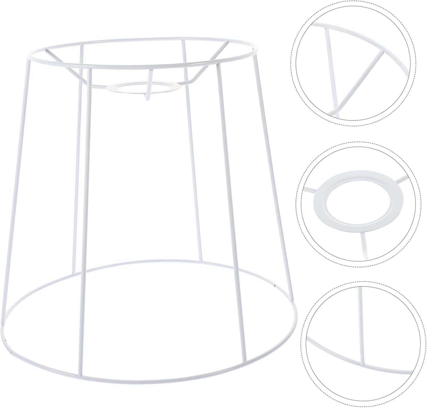 VILLCASE Socket Wire Lamp Cover Diy Craft Lampshade Replacement Lamp Shade Holder Random Style