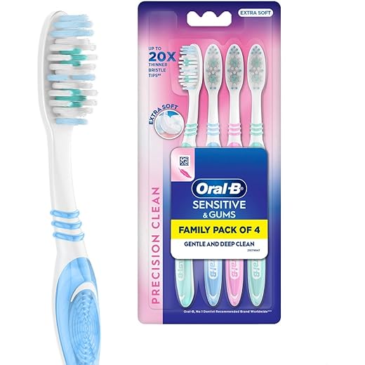 Oral-B Precision Clean Soft Toothbrush Set Family Pack