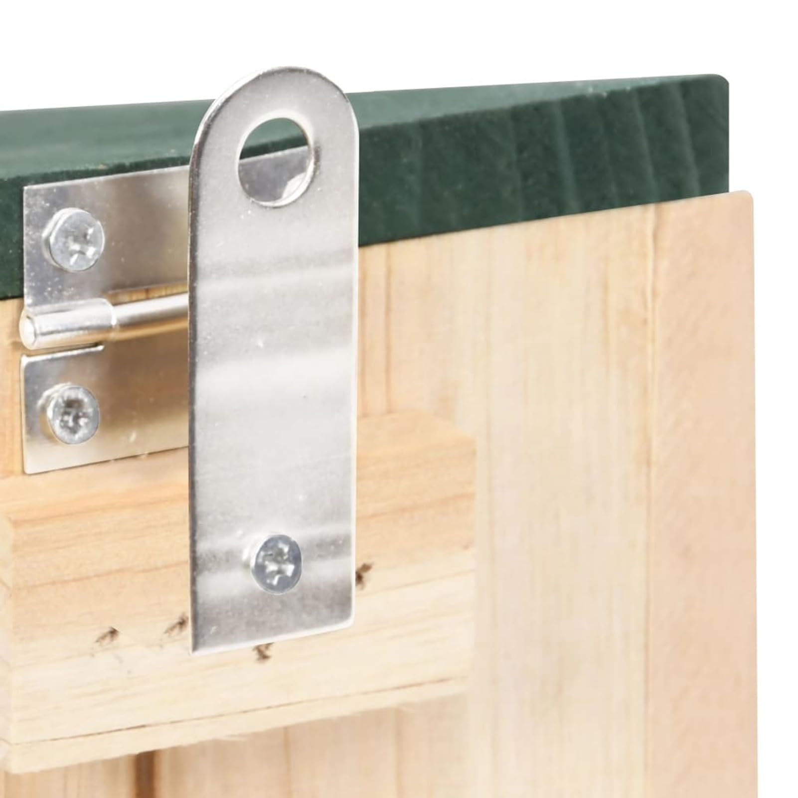 Homgoday Mobili Casette per Scoiattoli 4 pz in Legno di Abete, Decorazione da Mobili, Mobili da Interni/Esterni per Soggiorno Ufficio
