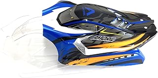 AMORIL 1/14 PVC On Road Drift Car Body 2*PVC Car Body Shell RC Racing Car Accessories Blue/Clear(DIY Painting) 4X4 Pre-Cut Body Pro-line Racing Coolplay Shell Pickup Truck Body