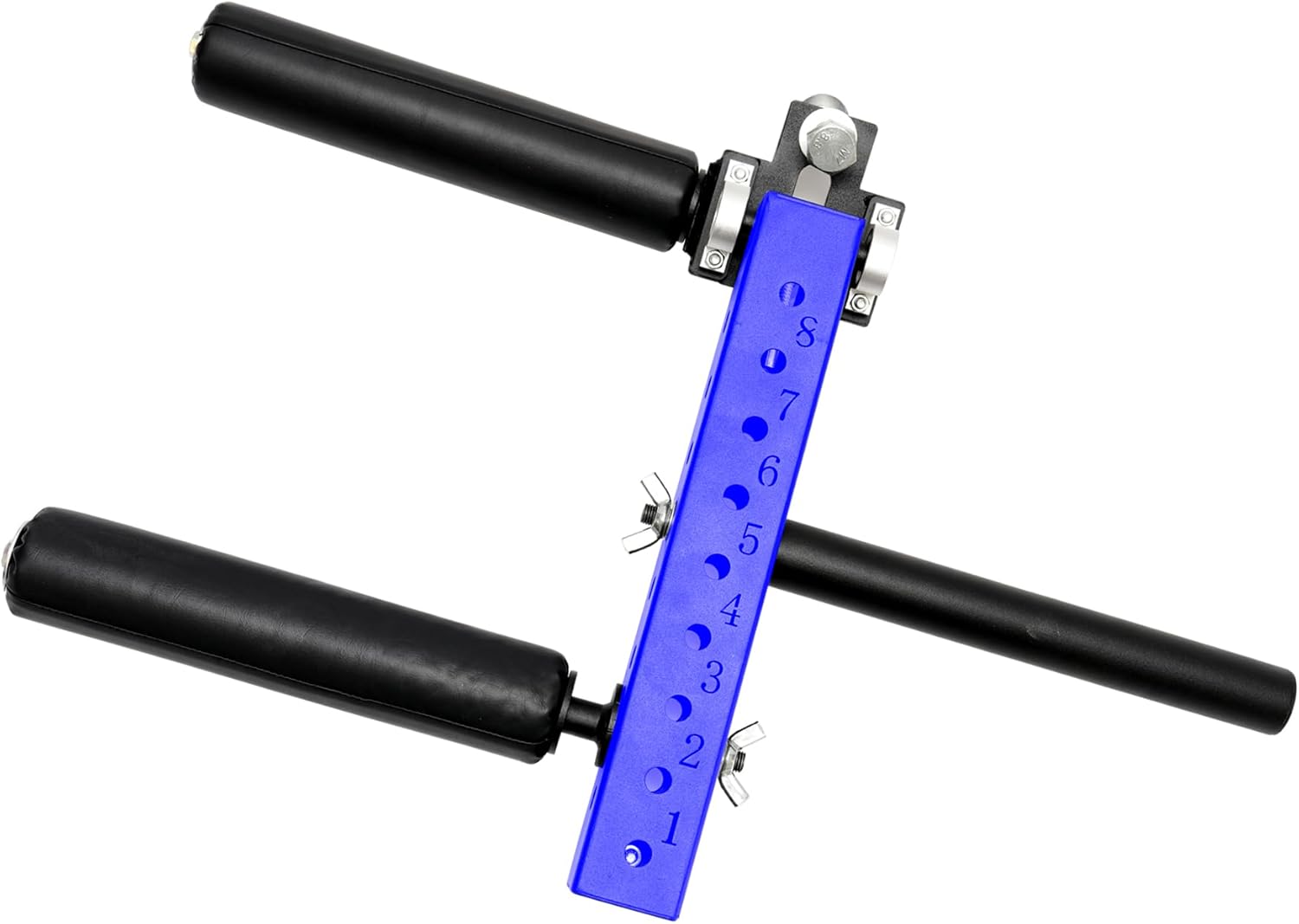 EVERYMATE Seated Leg Strength Extension and Curl Athletic Practice Machine,Adjustable Leg Fitness Equipment Attachment, Fitness Squat Rack Accessories