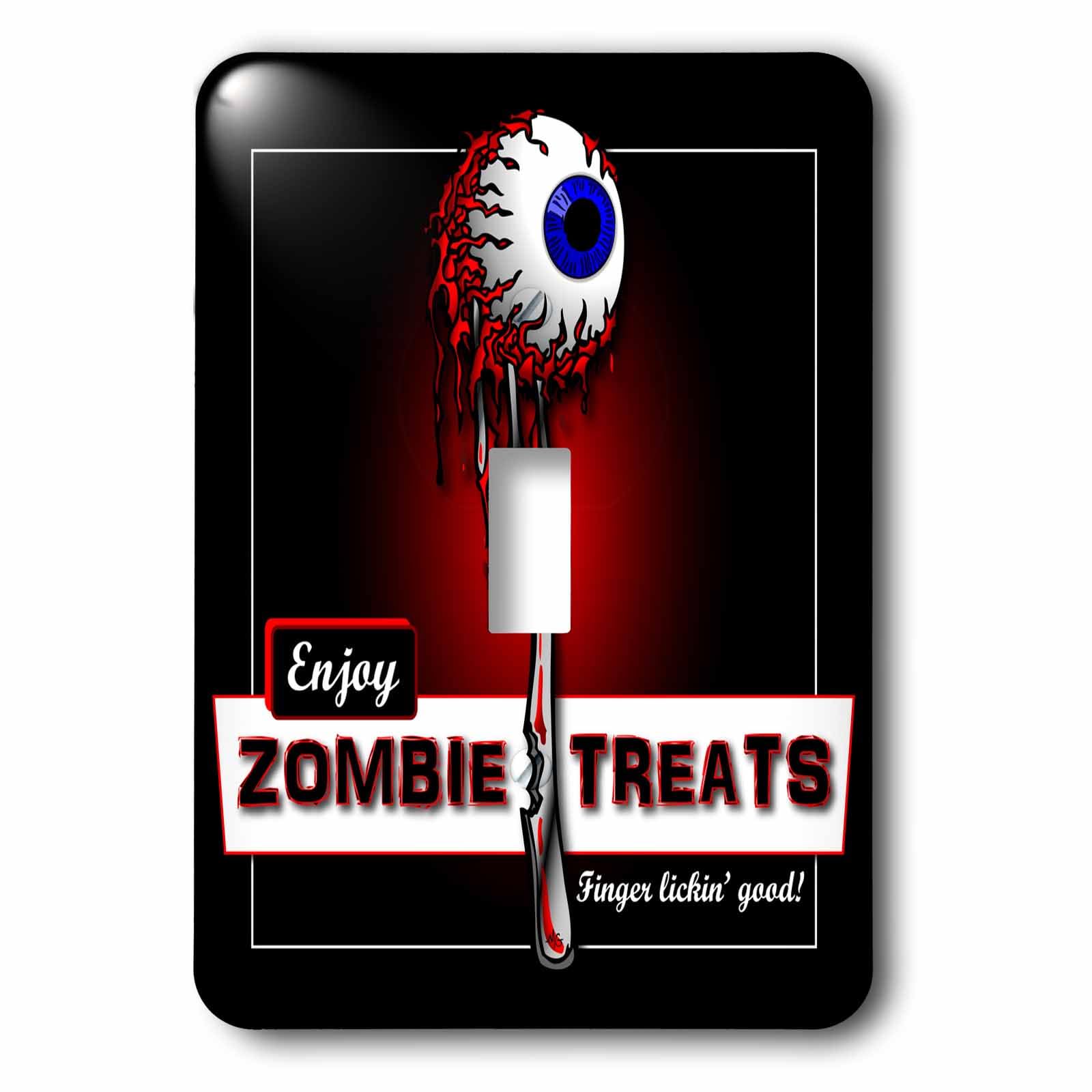 Interrupteur à baïonnette pour chambre gaming Zombie Treats 2 décoration murale