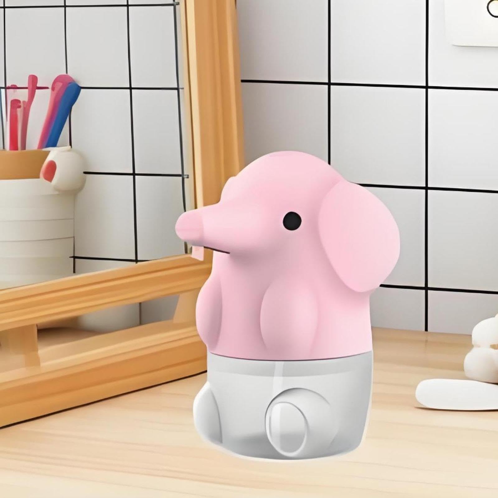 Distributore Automatico di Sapone 250ml, Creativo, Elettrico, per Bagno, Cucina