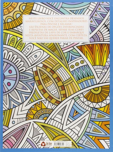 Livro de Colorir Antiestresse - Desenhos Mágicos: Livro de Colorir - Arte Antiestresse