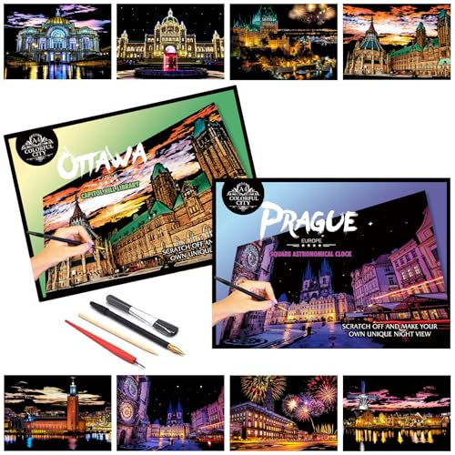 Iskueal(�v���n/�I�^��)���X�N���b�`�y�C���g�L�b�g ��l�p �X�N���b�`�A�[�g �X�N���b�`�{�[�h �t�@�~���[�N���G�C�e�B�uDIY�y�C���e�B���O�y�[�p�[ 8�� 4�̃c�[���t��