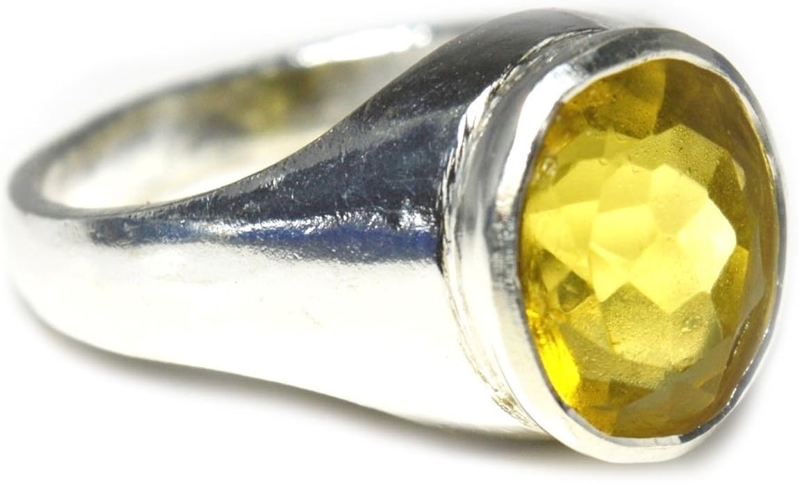 Citrine jewelry for men Clearance