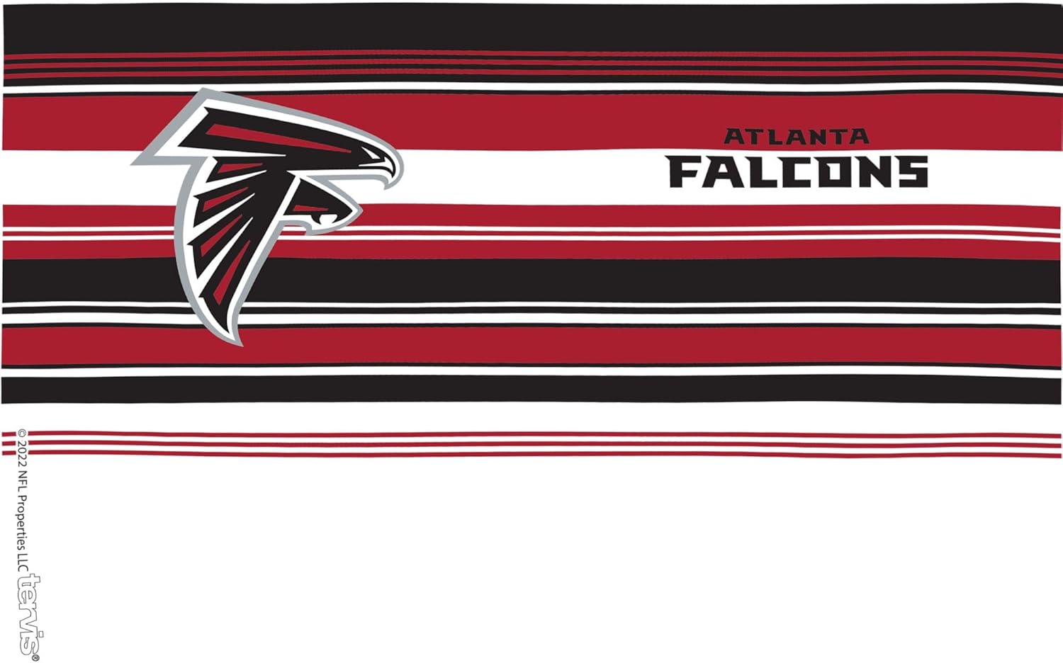 Tervis Classic Tritan 16oz Classic Tumbler, Set of 4 | NFL® Atlanta Falcons - Assorted | Made in America, BPA/PFAS Free, Keeps Drinks Hot or Cold
