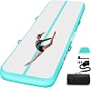 Gymnastics Mat Inflatable Tumbling Mat 3M/4M/5M/6M Tumble Track, Air Gym Track with Electric Air Pump for Home Use/Cheerleading