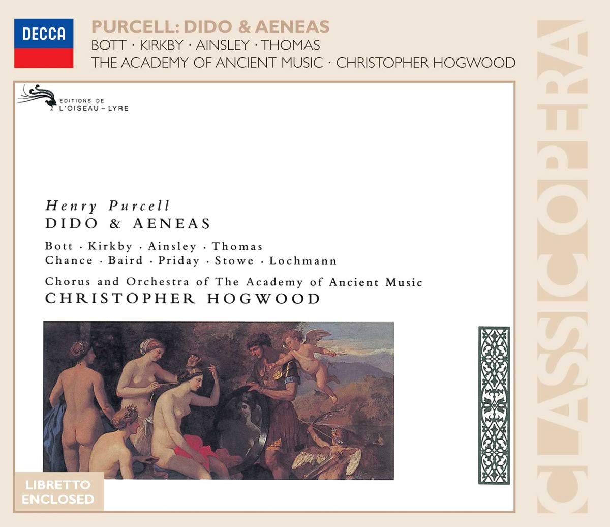 Henry Purcell, Christopher Hogwood, The Academy of Ancient Music ...