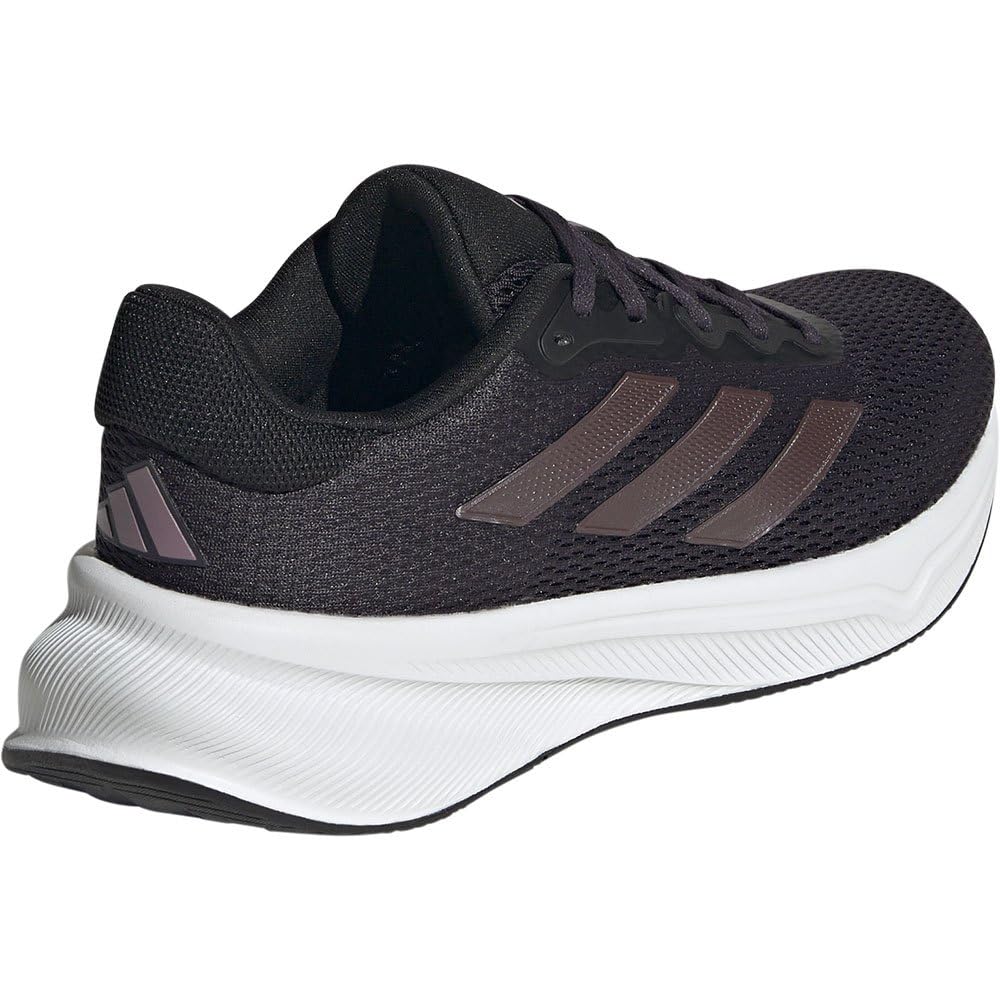 adidas Mujer Response Shoes, Aurora Black/Aurora Met/Wonder Orchid, 38 EU